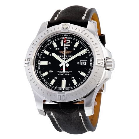 breitling colt automatic leather|Breitling colt automatic review.